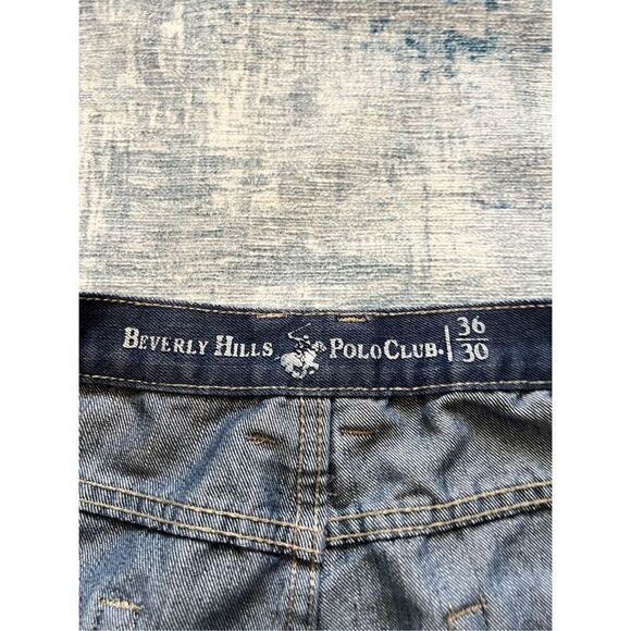 Beverly Hills Polo Club Straight Leg Jeans 36 x 28 - Picture 3 of 7